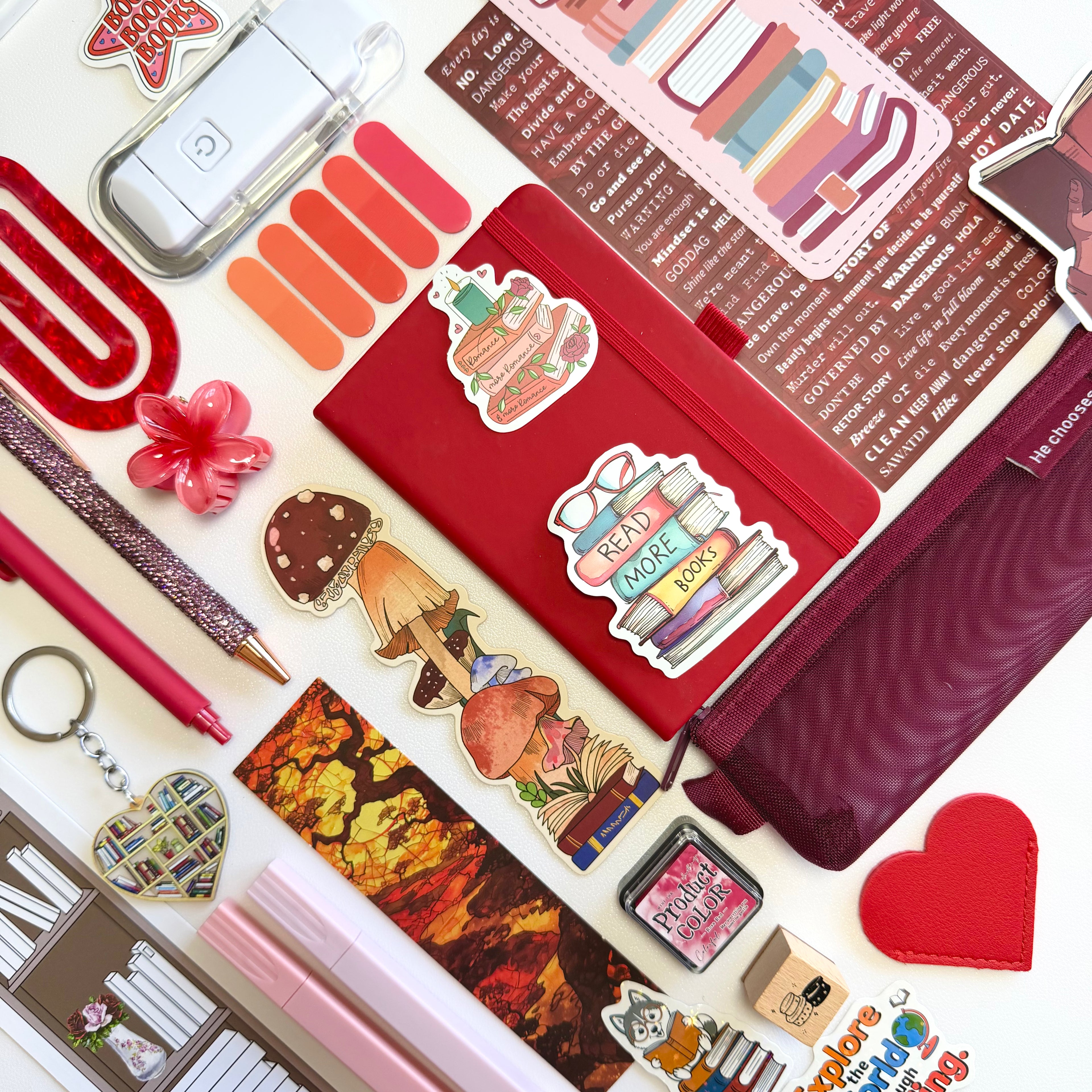 RED Bookish Bundle 20 items