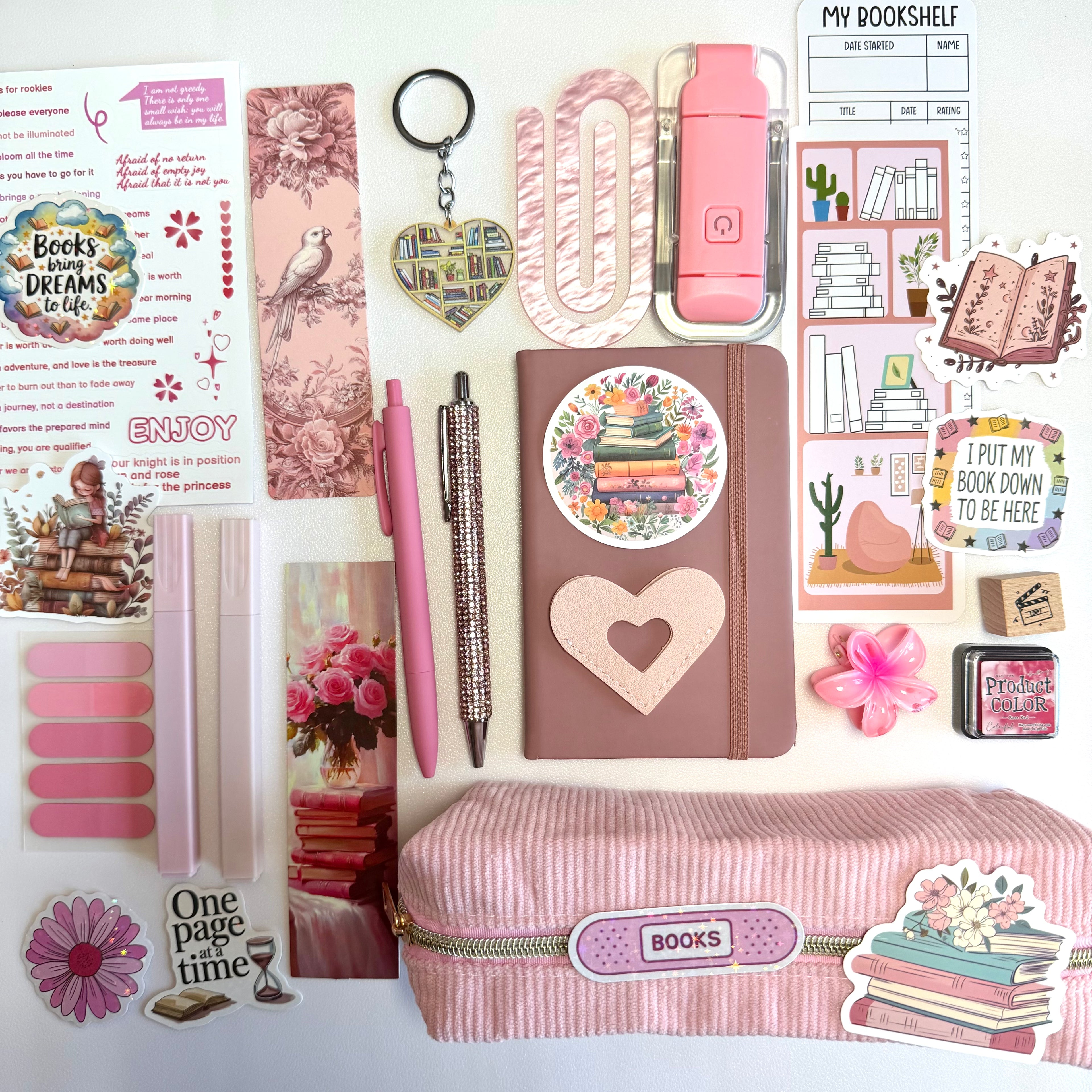 SOFT PINK Bookish Bundle