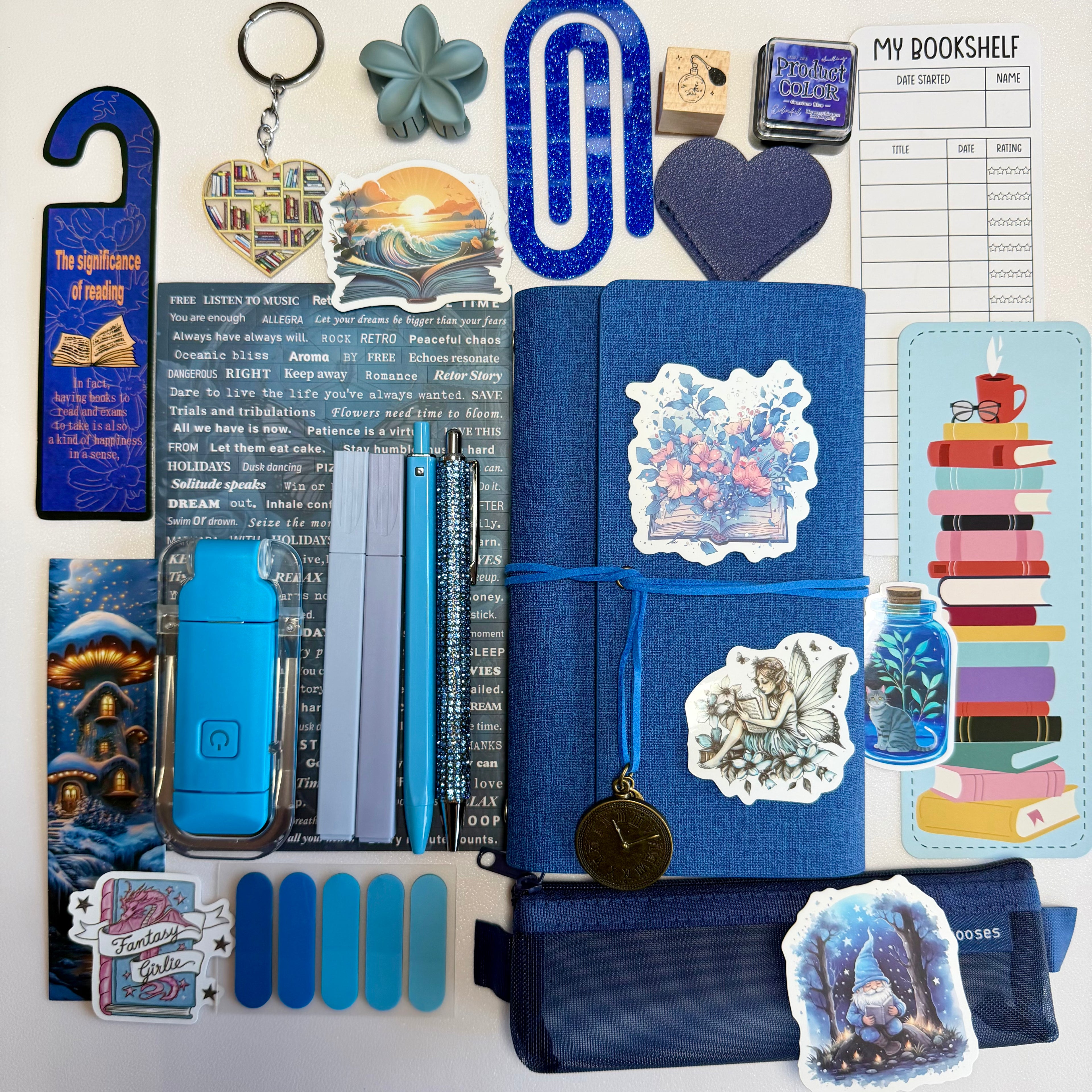 BLUE Bookish Bundle